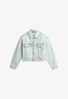 FADED RELAXED DENIM TRUCKER JACKET - Τζιν μπουφάν - light blue denim