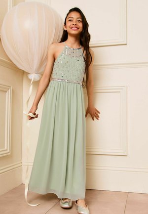 Lipsy, STRAP MAXI EMBELLISHED OCCASION DRESS (7-16YRS) - Rochie maxi - green