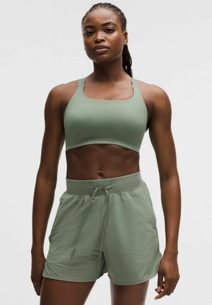 ULTRALU™ SQUARE-NECK WORKOUT D/DD - Sportmelltartó intenzív sportoláshoz - willow leaf