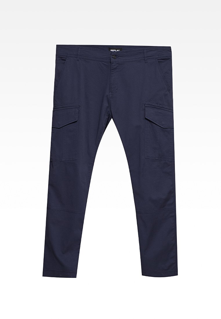 Replay Cargobroek donkerblauw Replay Cargobroek donkerblauw