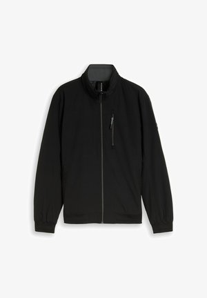 TOM TAILOR, TOM TAILOR JACKEN BLOUSON JACKE MIT VERSTAUBARER KAPUZE - Light jacket - black