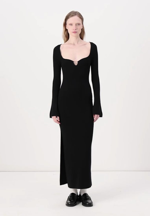 BIJOUX CŒUR - Maxi dress - noir3