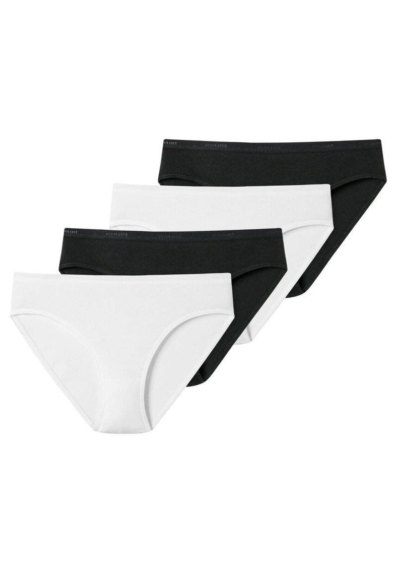 Kinder Wäsche | Schiesser 4ER PACK TEENS Slip mehrfarbig/weiß - LL60096 Kinder Wäsche | Schiesser 4ER PACK TEENS Slip mehrfarbig/weiß - LL60096