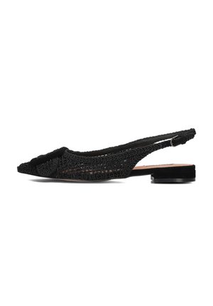Slingback ballerina´s - black