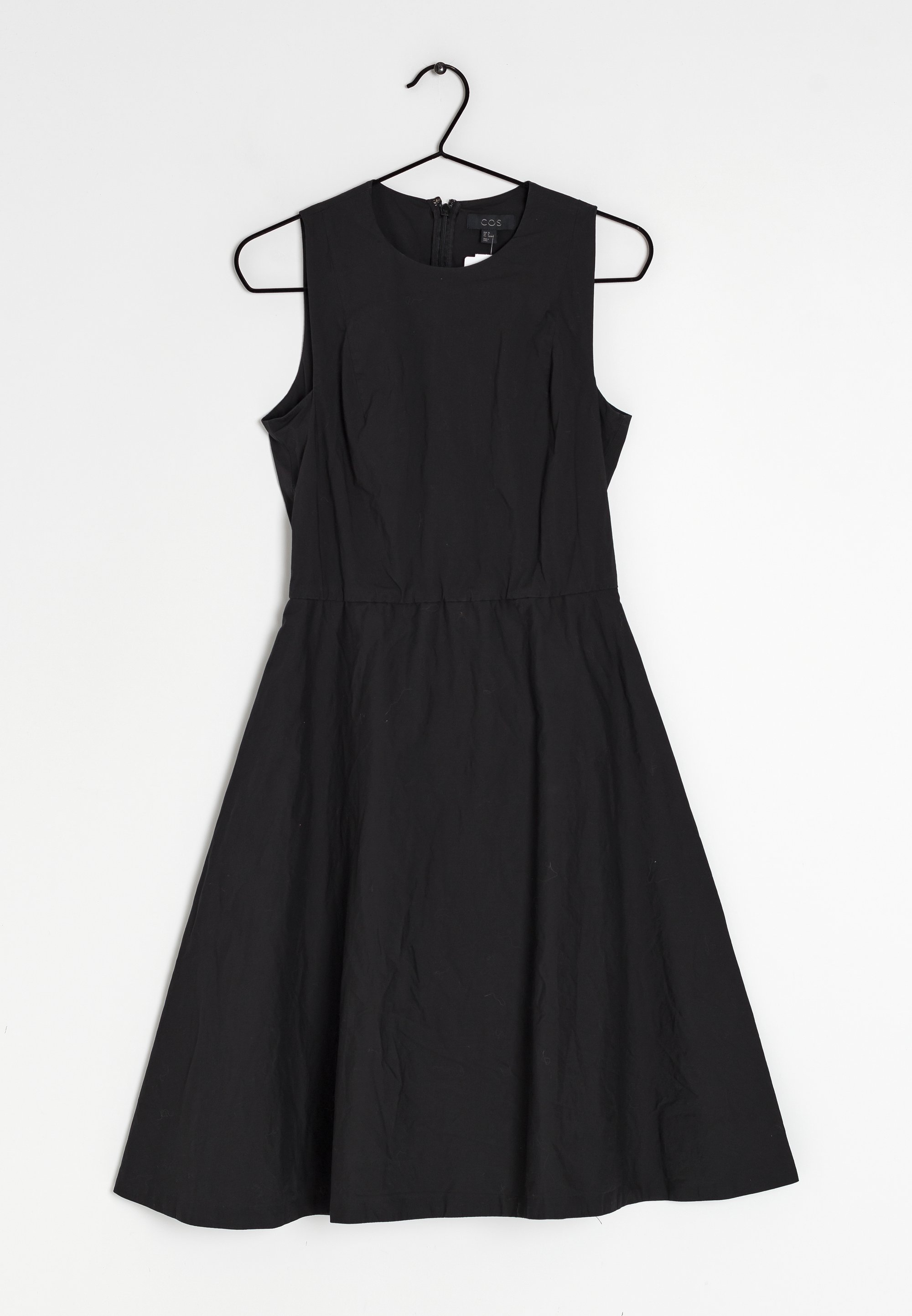 COS Day dress - black - (Pre-owned) - Zalando
