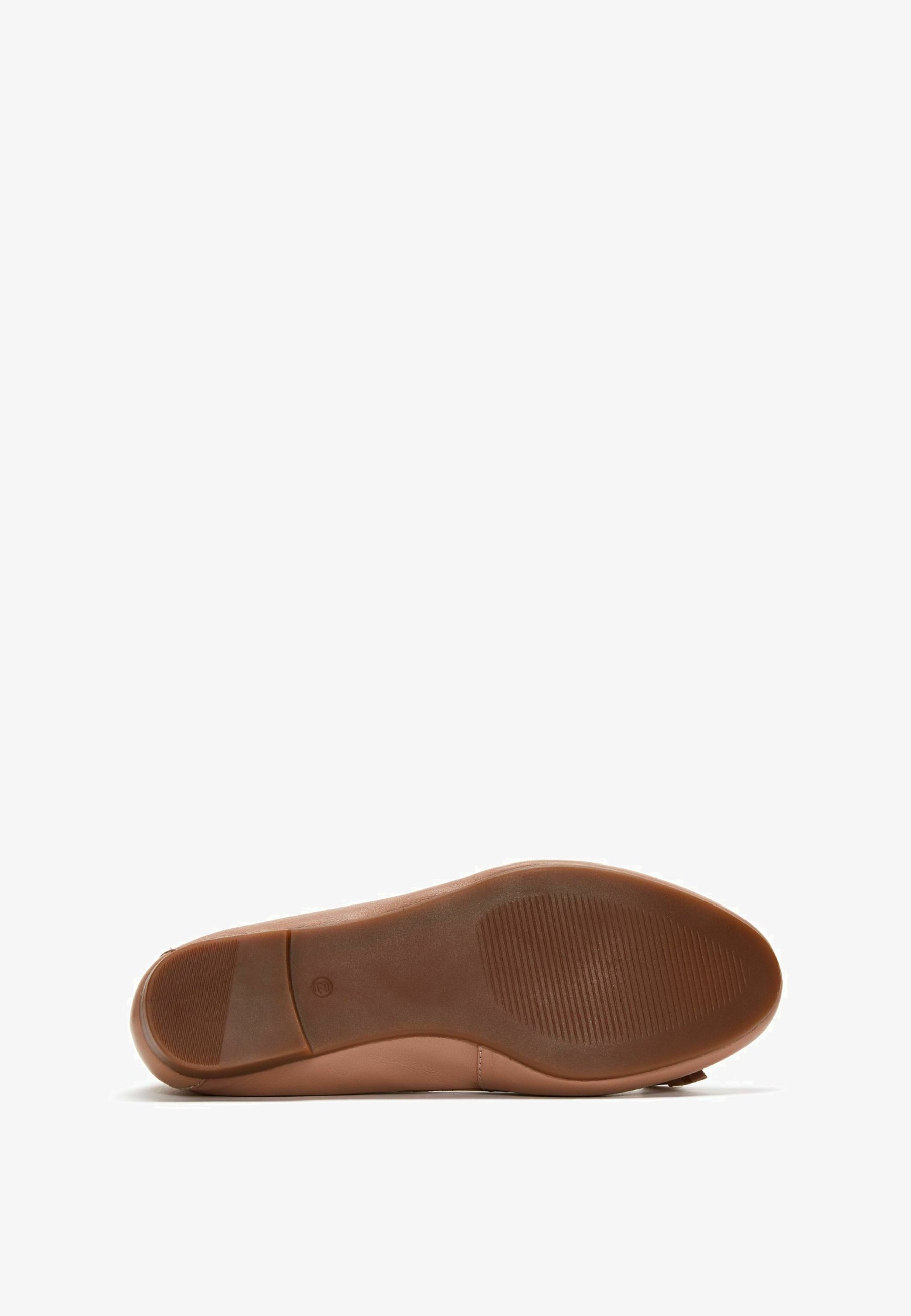 Sperry Ballerine Donna Piper – Pelle Marrone Chiara, Suola Flessibile E Plantare OrthoLite, Taglia 39 EU