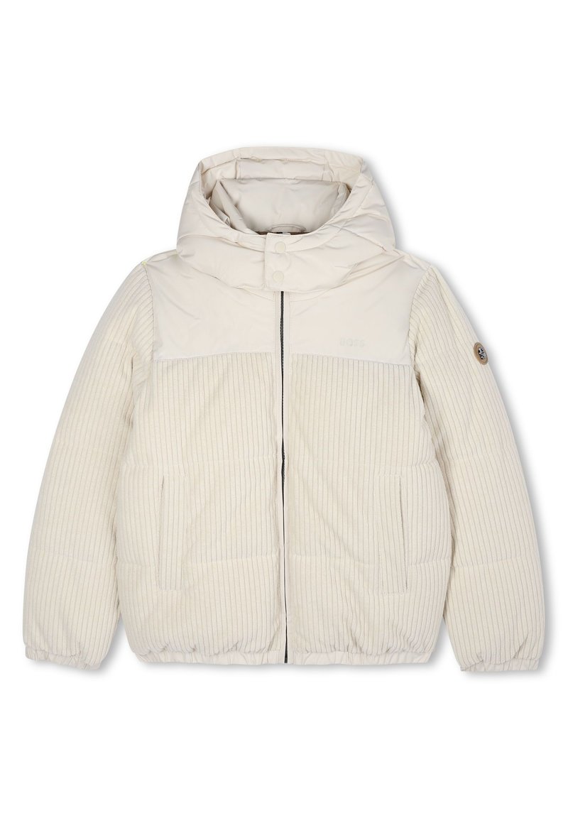 BOSS Kidswear Winterjas zandkleur BOSS Kidswear Winterjas zandkleur