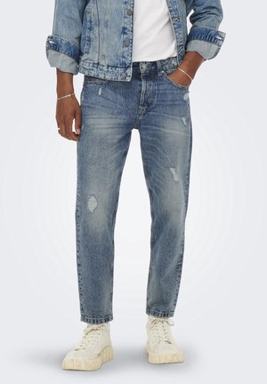Jeans Tapered Fit - blue denim