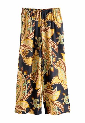 REGULAR FIT - SUMMER. - Broek - black green