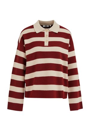 WE Fashion, Pullover - burgundy red