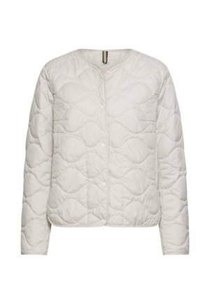 MIT DRUCKKNOPFLEISTE - Overgangsjakke - pearl