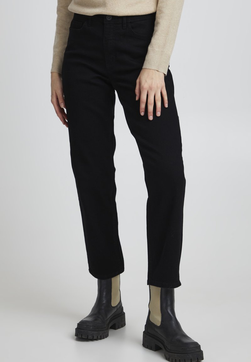 ICHI - ICHI IHRAVEN - Jeans Straight Leg - black, Forstør