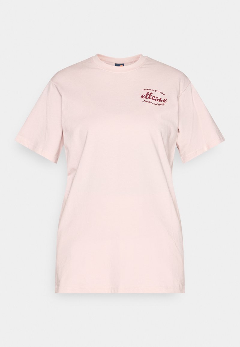 Ellesse T-shirt print donkerroze