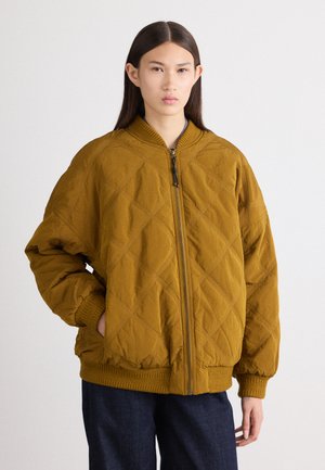 Bomber Jacket - coal river bronze