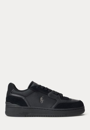 Polo Ralph Lauren, OPEN MASTERS LEATHER-SUEDE SNEAKER UNISEX - Sneakers basse - black/grey