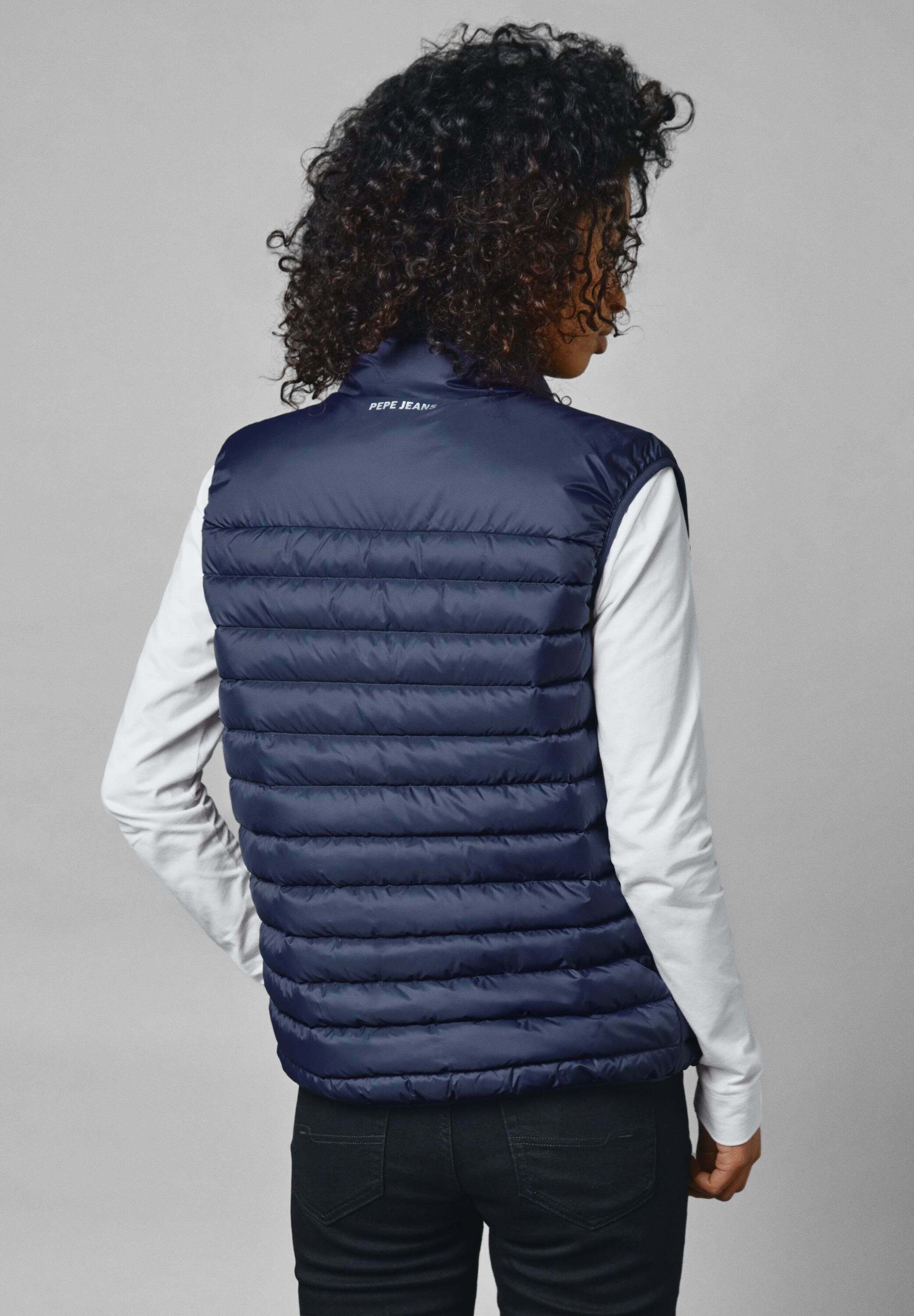 Gilet Pepe Jeans RBR Thinsulate Homme - Nylon Léger Matelassé - Style Sport Et Superposition - 7