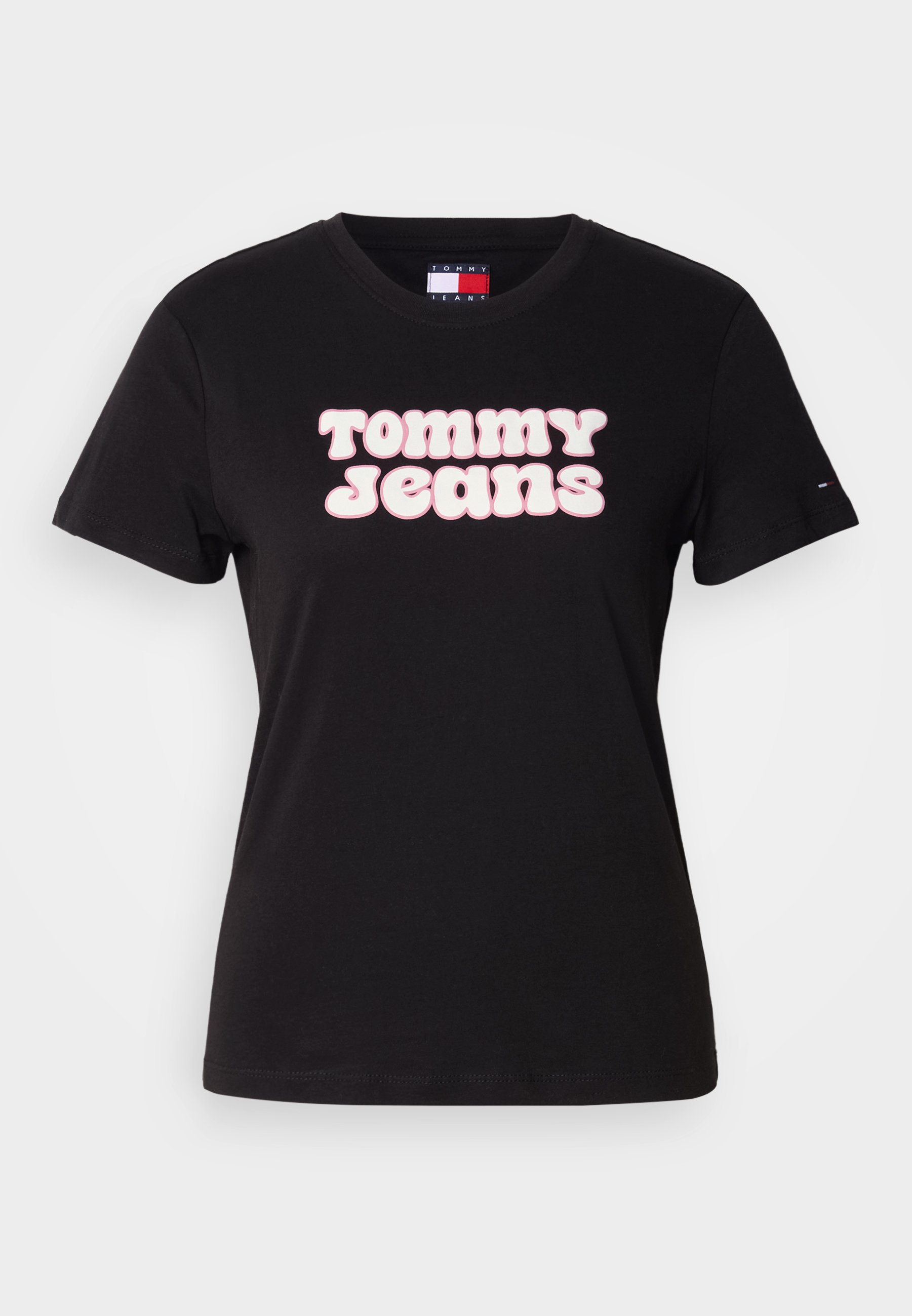 Tommy Jeans Triko s potiskem - black