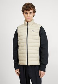 Calvin Klein SIDE LOGO VEST - Liemenė - eucalyptus