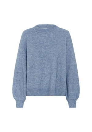 Kaffe Trui - windward blue melange