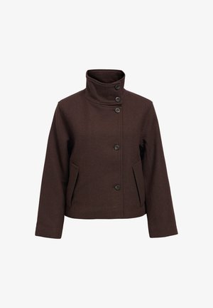 Object, OBJRIKI RE SHORT JACKET NOOS - Veste mi-saison - seal brown