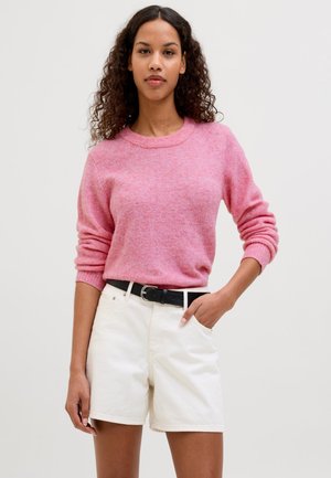 ELVA CREW NECK  - Svetr - morning glory detail melange