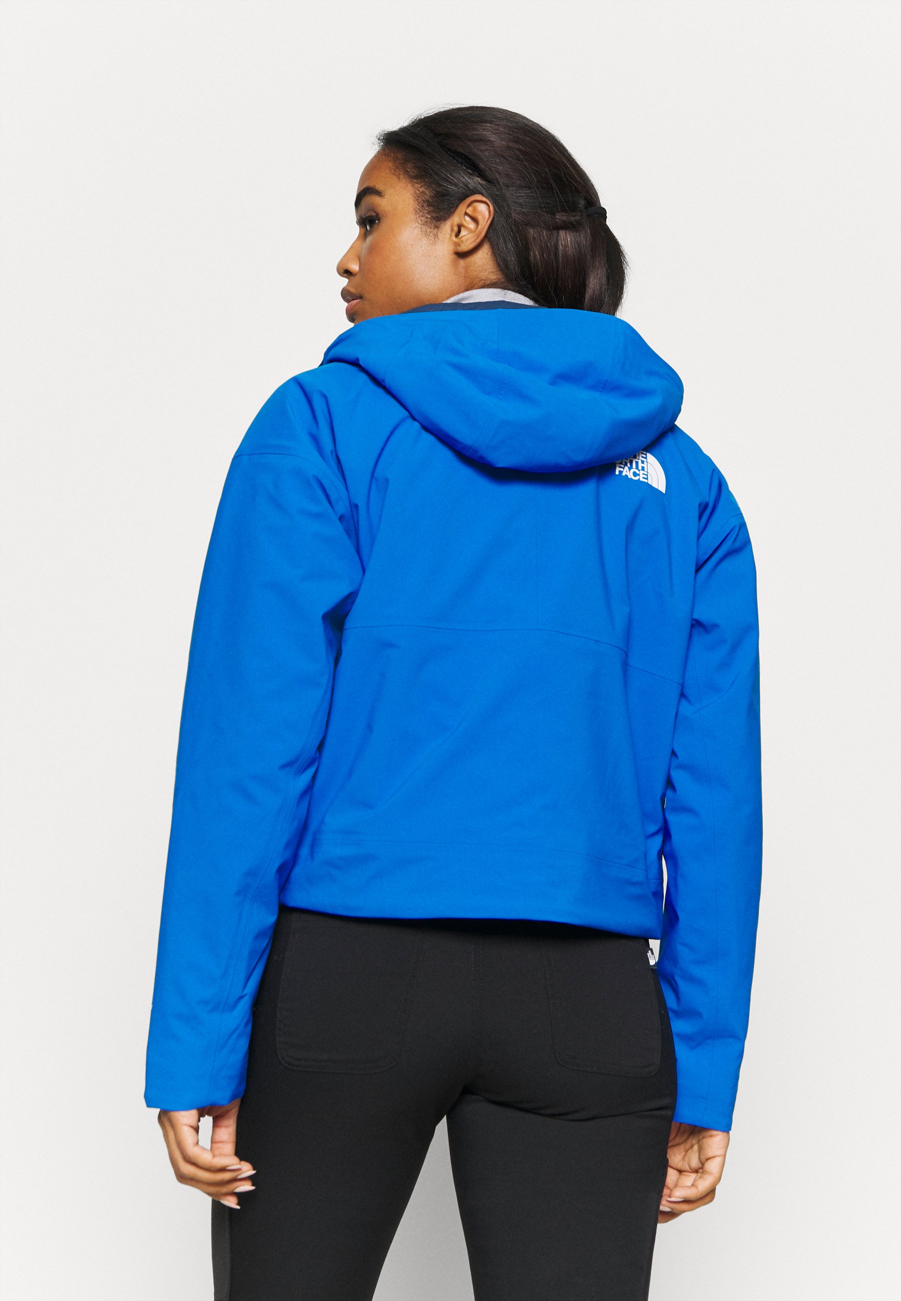 north face jacket blue