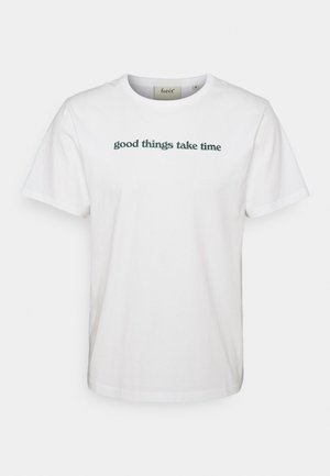 TIME DEEP FOREST - T-shirt print - white