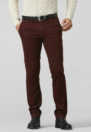 Meyer LUXURIOUS - Stoffhose - bordeaux