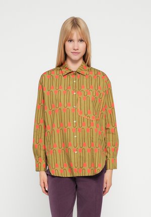 SHIRT BOAT - Bluza z gumbi - gold coloured