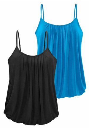 LASCANA 2 PACK - Beach accessory - türkis+schwarz