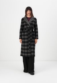 TWINSET OVERCOAT - Klassinen takki - nero/neve