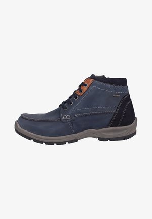 Lace-up ankle boots - blue