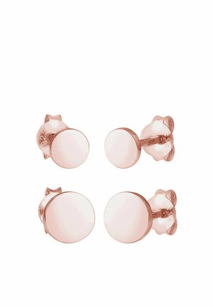 2 PACK BASIC - Korvakorut - rose gold-coloured