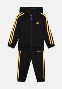 adidas Performance ESSENTIALS SHINY HOODED TRACK SUIT Tuta