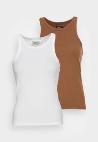 Não selecionado, cloud dancer/bison