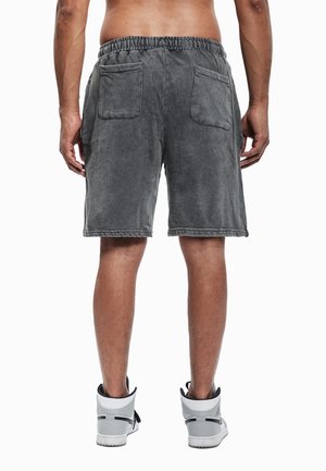 BASIC UNISEX - Σορτς - black washed