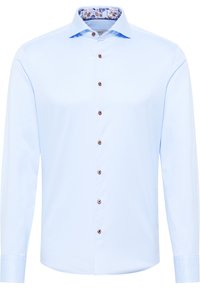 ETERNA Uomo Camicia Slim Fit Manica Lunga, Azzurro Chiaro, Taglia 41, Eleganza Quotidiana