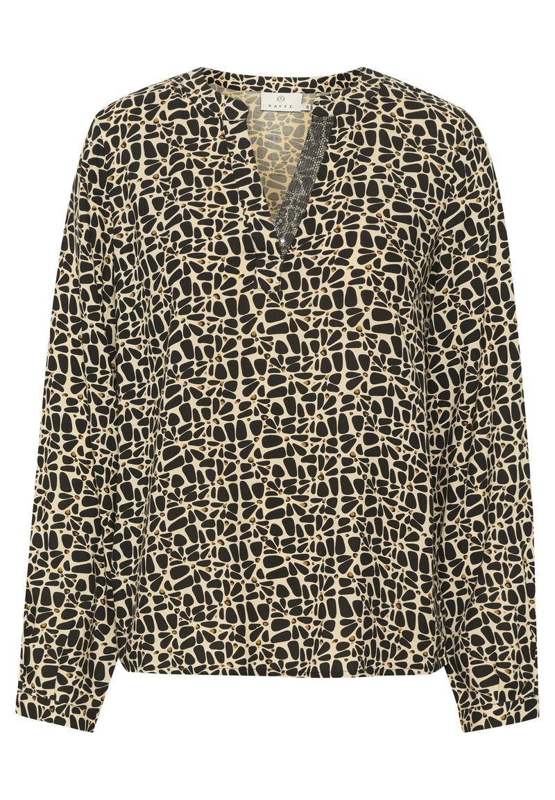 Kaffe Blouse zandkleur Kaffe Blouse zandkleur