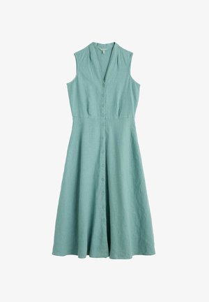 Seasalt Cornwall, SEASALT CORNWALL SLEEVELESS CARVED WOOD DRESS - Denné šaty - sardine