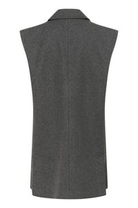 Gestuz VELLY - Liemenė - dark grey melange