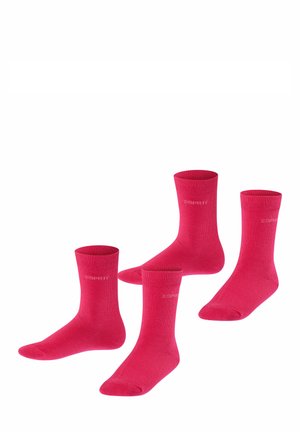 Esprit FOOT LOGO 2-PACK - Sokken - scarlet