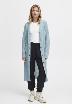 FRBIEN CAR 2 - Cardigan - sky blue melange