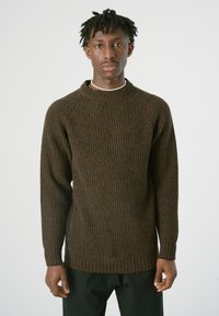Cleptomanicx BIG BEN - Strickpullover - black