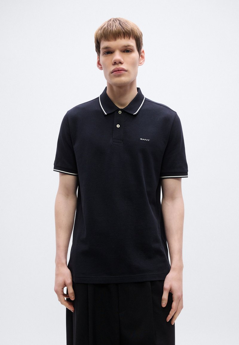 GANT TIPPING - Polotričko - black