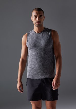 2 PACK - Viršus - black/mottled grey