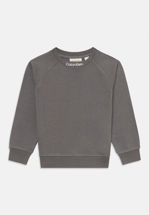 Calvin Klein Jeans NECK - Felpa - granite gray