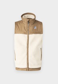 K-Way LE VRAI UNISEX - Bodywarmer - ecru/brown