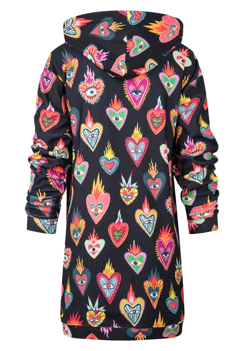 Damen Freizeitkleider | Mr. GUGU & Miss GO MEXICAN HEARTS Freizeitkleid black/schwarz - CN74566 Damen Freizeitkleider | Mr. GUGU & Miss GO MEXICAN HEARTS Freizeitkleid black/schwarz - CN74566
