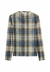 REGULAR FIT - STAND NECK   - Bluse - brown check