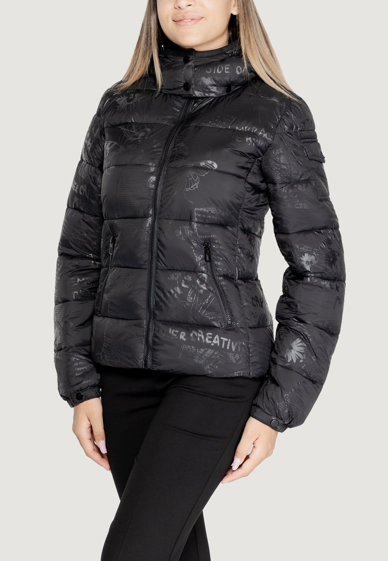 Desigual PADDED DRAMMEN Winterjacke black/schwarz Zalando